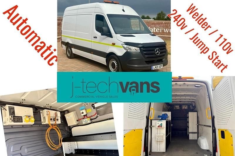 White Used 2021 Mercedes Sprinter Progressive Van | £21,995 - Image 1/4