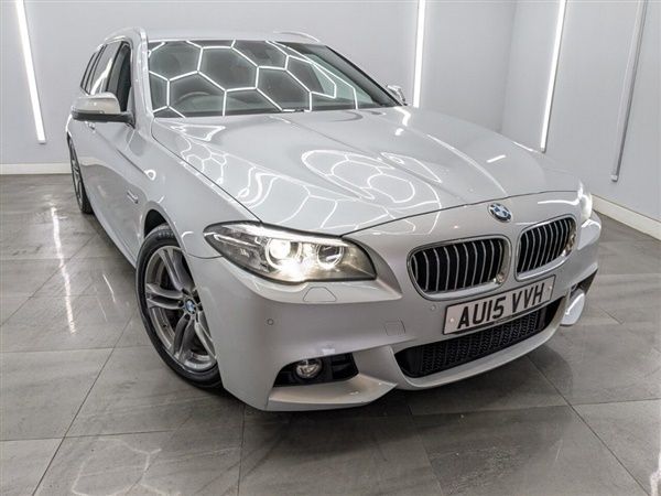 Silver Used 2015 BMW 530 M Sport Estate | £13,690 (Fair price) - Image 1/1
