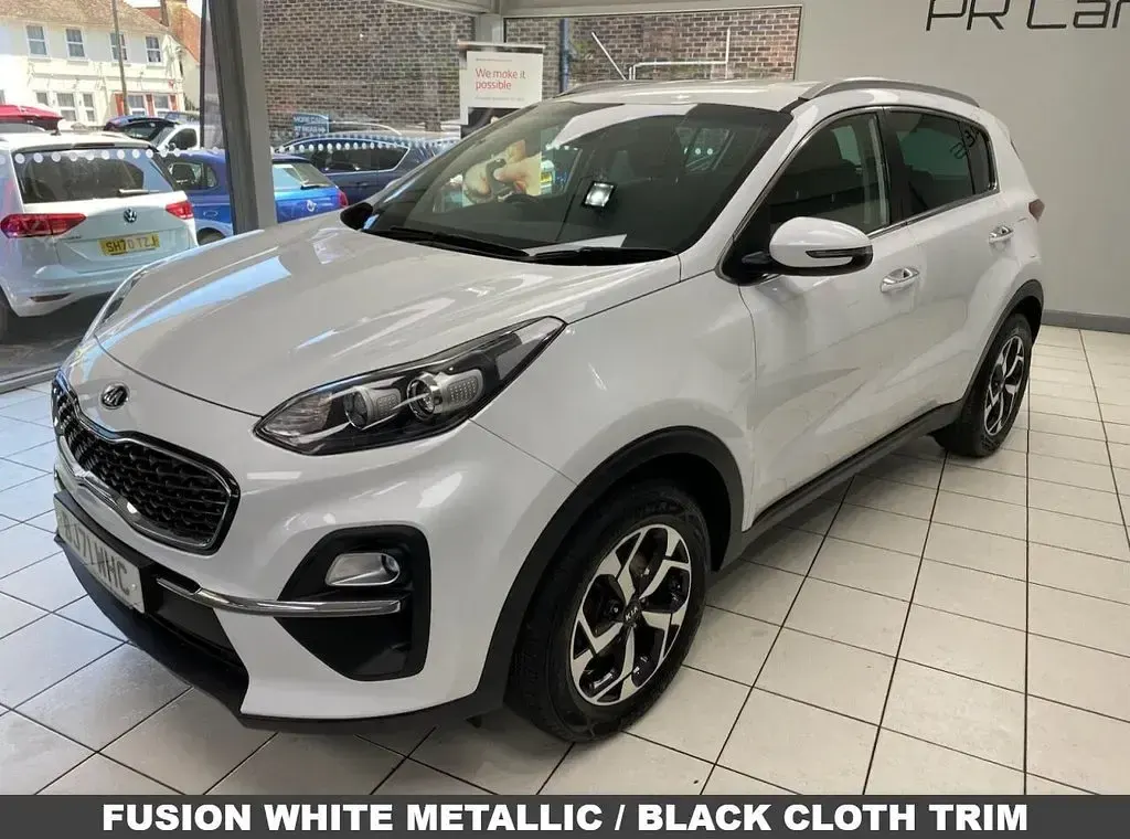 Used Kia Sportage 134 HP (98 kW) 2021 White SUV