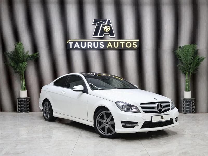 White Used 2014 Mercedes C250 Sport Edition Coupe | £6,495 (Super price) - Image 1/3