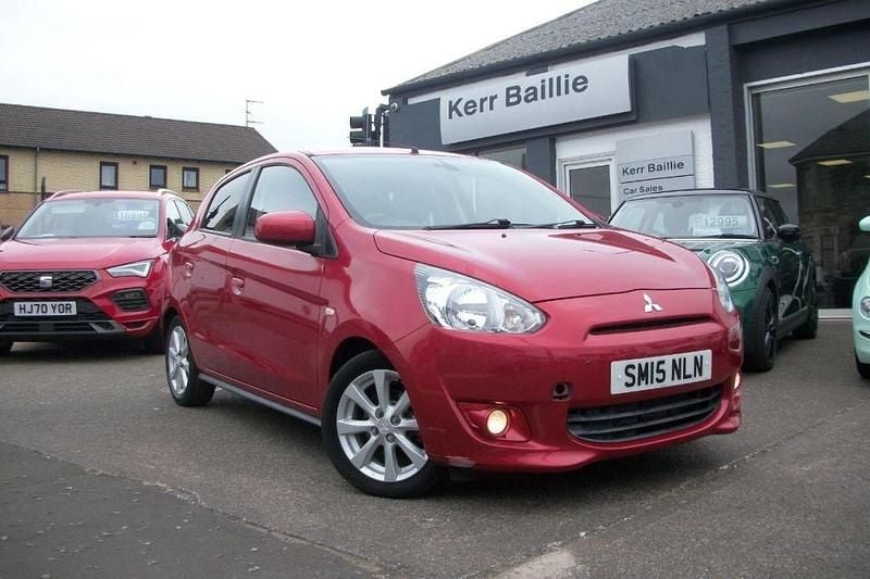 Red Used 2015 Mitsubishi Mirage Hatchback | £4,695 (Fair price) - Image 1/4