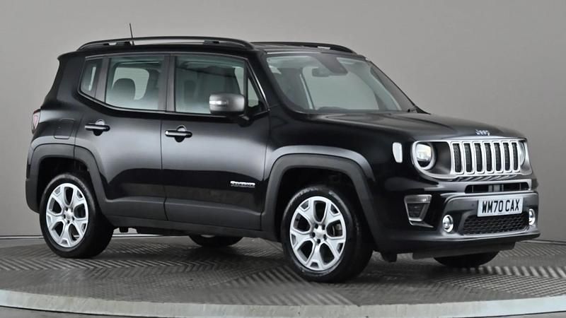Black Used 2020 Jeep Renegade Limited SUV | £14,998 (Fair price) - Image 1/4