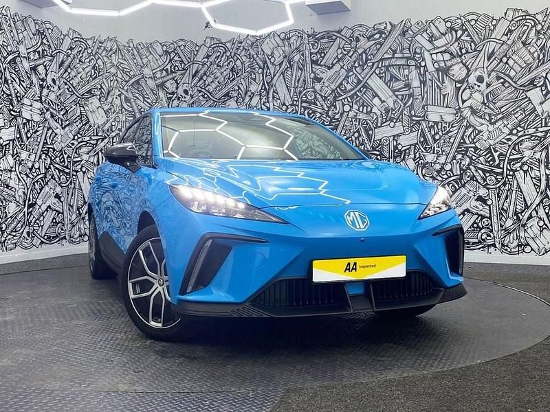 Used MG MG4 EV Trophy 63 kW (87 HP) 2023 Blue Hatchback