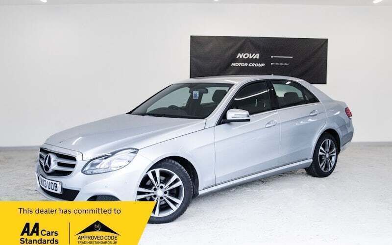 Silver Used 2013 Mercedes E220 SE Sedan | £6,149 (Fair price) - Image 1/4