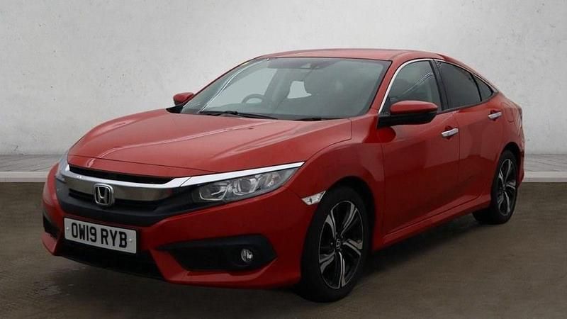 Used Honda Civic SR 126 HP (92 kW) 2019 Red Sedan