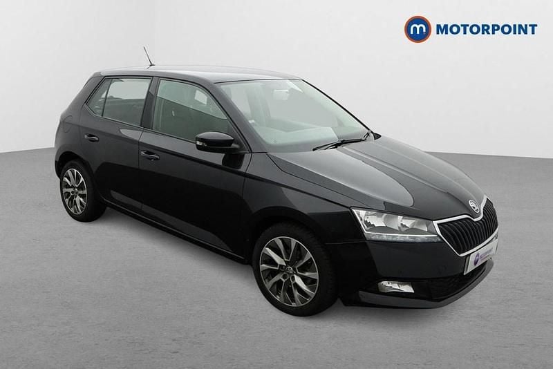 Black Used 2021 Skoda Fabia SE Drive Hatchback | £11,349 (Fair price) - Image 1/4