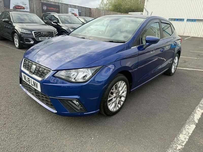 Used Seat Ibiza Design 2018 Blue Hatchback