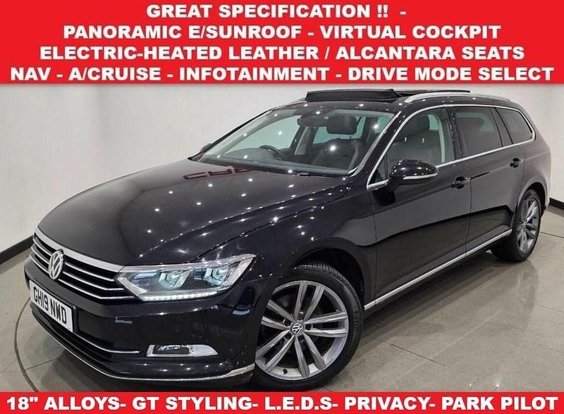 Used VW Passat GT 150 HP (110 kW) 2019 Black Estate