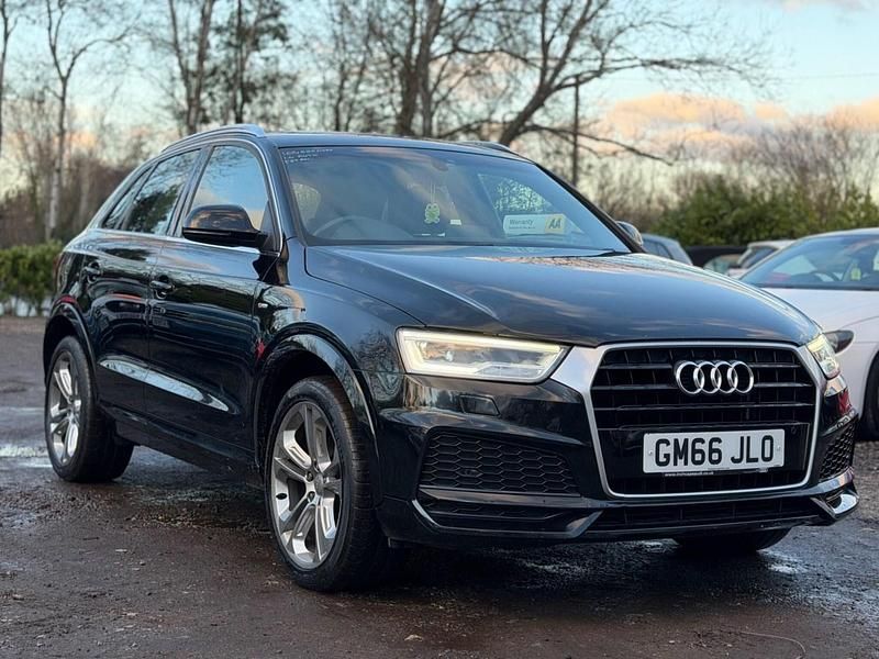 Used Audi Q3 S-Line 150 HP (110 kW) 2017 Black SUV