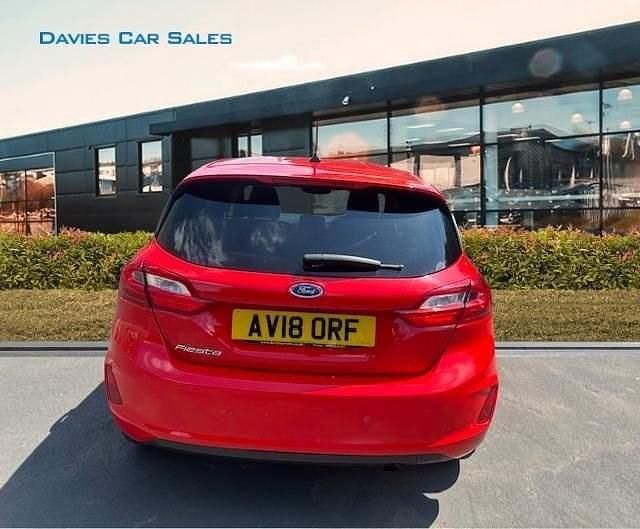 Used Ford Fiesta Titanium X 125 HP (91 kW) 2018 Red Hatchback