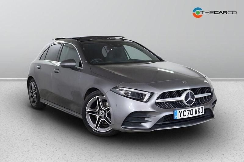 Grey Used 2020 Mercedes A180 AMG line Hatchback | £20,675 (A bit pricey) - Image 1/1