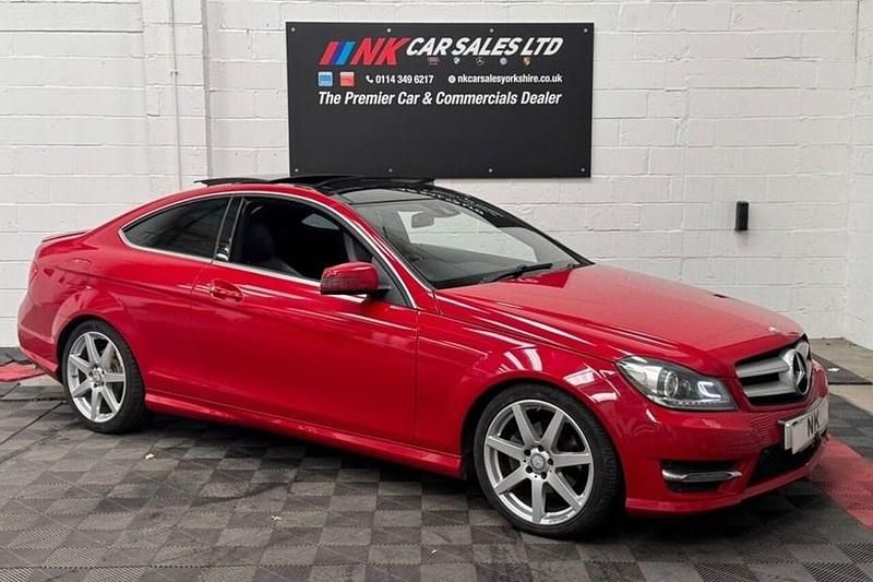 Red Used 2015 Mercedes C250 Sport Edition Coupe | £8,995 (Super price) - Image 1/1