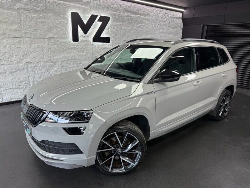 Grey Used 2019 Skoda Karoq SportLine SUV | £18,965 (A bit pricey) - Image 1/3