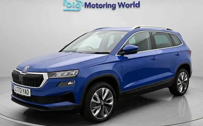 Used Skoda Karoq SE L 150 HP (110 kW) 2023 Blue SUV