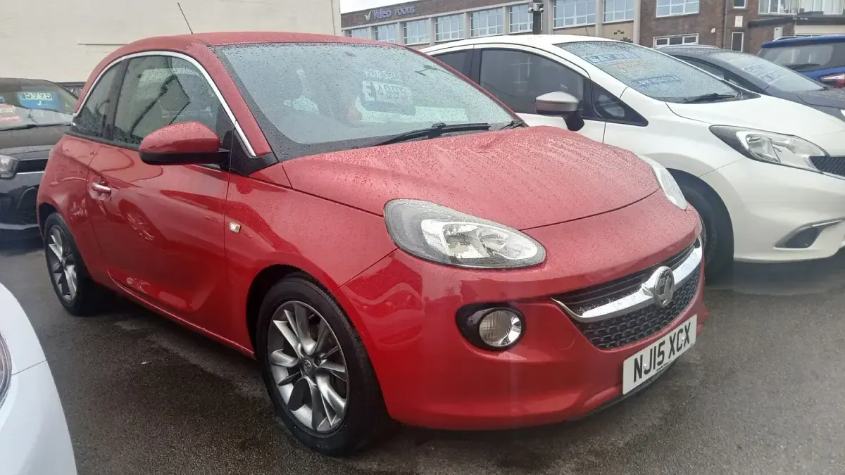 Used Vauxhall Adam Jam 70 HP (51 kW) 2015 Red Hatchback