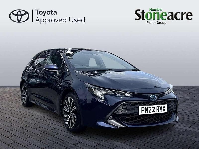 Blue Used 2022 Toyota Corolla Design Hatchback | £16,000 (Fair price) - Image 1/2