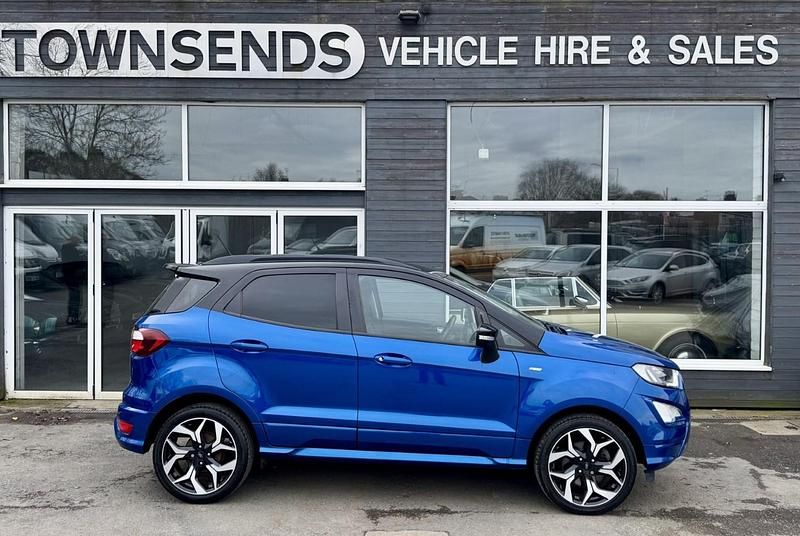 Used Ford Ecosport ST-Line 2018 Blue SUV