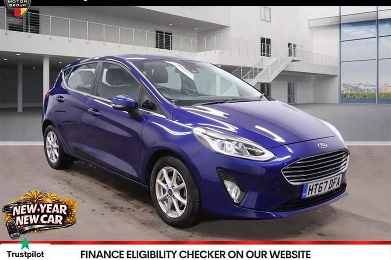 Blue Used 2018 Ford Fiesta Zetec Hatchback | £7,940 (Good price) - Image 1/1