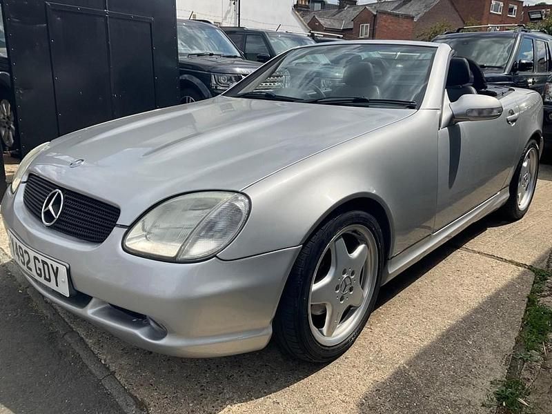 Used Mercedes SLK320 218 HP (160 kW) 2001 Silver Cabriolet
