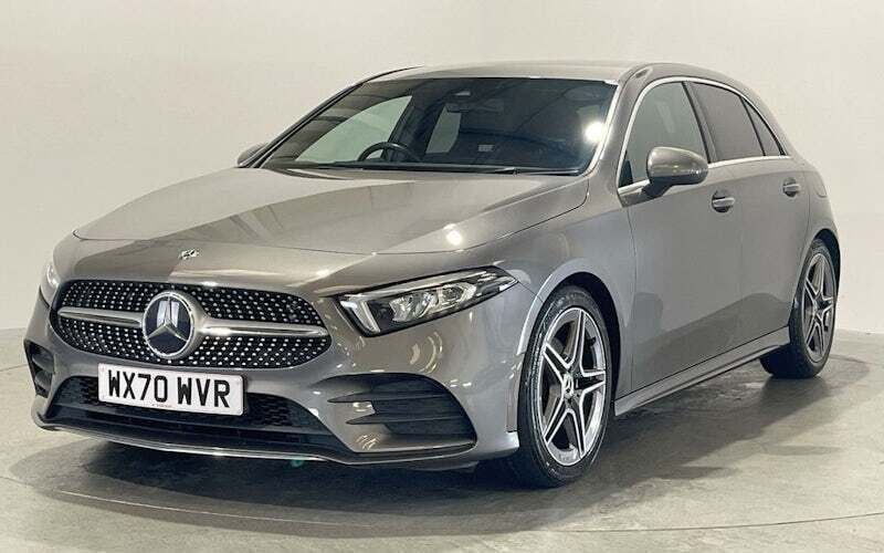 Grey Used 2020 Mercedes A200 AMG line Hatchback | £17,799 (Fair price) - Image 1/4