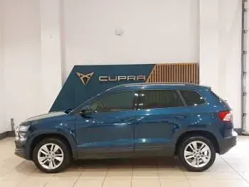 Used Skoda Karoq SE Technology 115 HP (84 kW) 2019 Blue SUV