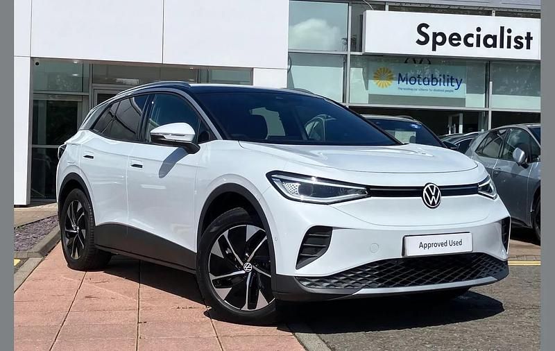 White Used 2025 VW ID.4 Pro SUV | £30,995 (A bit pricey) - Image 1/4