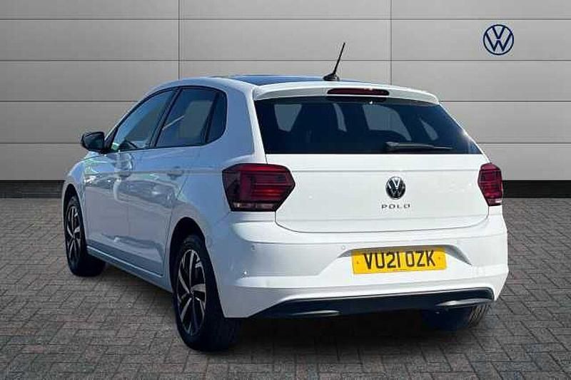 Used VW Polo Match 95 HP (69 kW) 2021 White Hatchback
