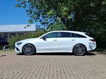 Used Mercedes CLA35 AMG Premium 302 HP (222 kW) 2021 White Coupe