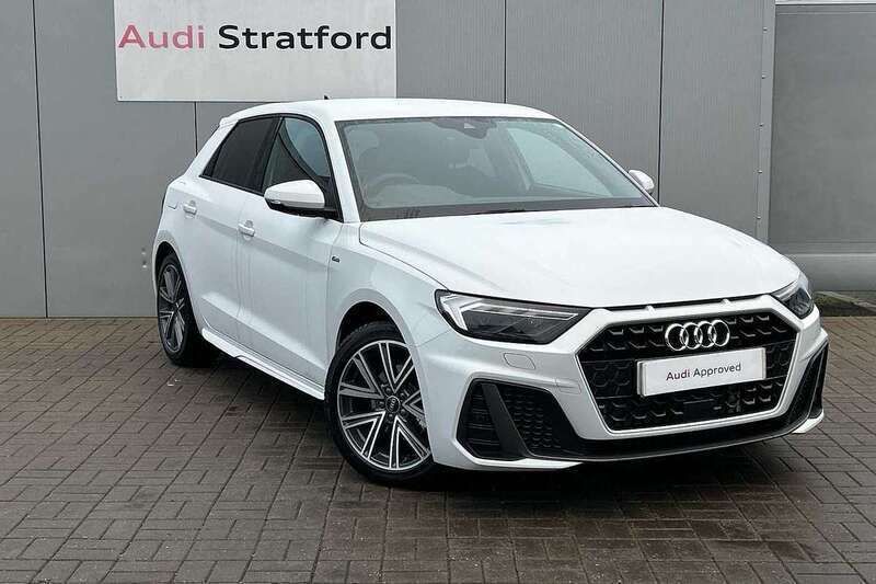 White Used 2025 Audi A1 S-Line Hatchback | £31,140 - Image 1/4