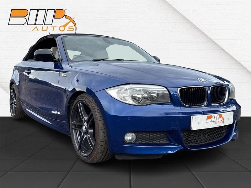 Used BMW 118 Cabriolet Sport Line 143 HP (105 kW) 2013 Blue Cabriolet