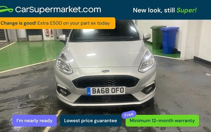 Used Ford Fiesta ST-Line 140 HP (102 kW) 2019 Silver Hatchback