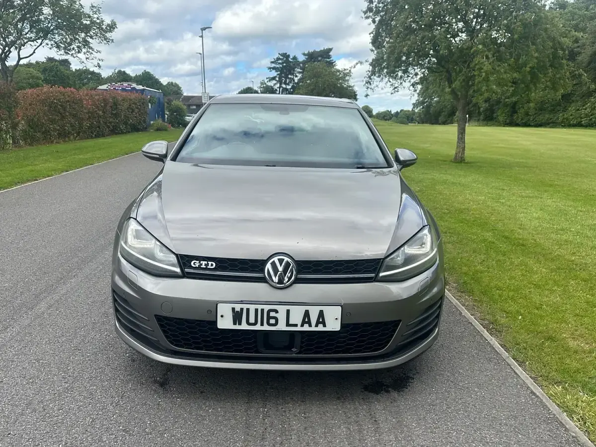 Used VW Golf VII GTD 181 HP (133 kW) 2016 Grey Hatchback