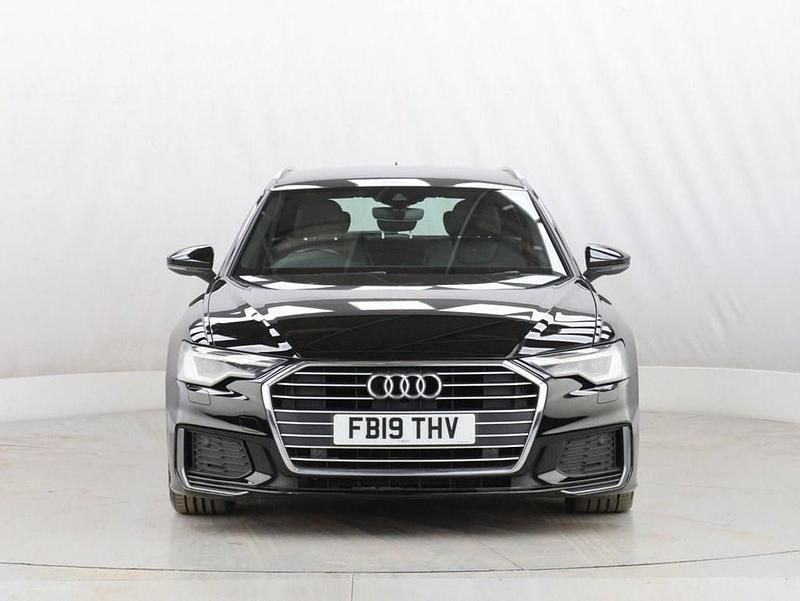 Used Audi A6 S-Line 204 HP (150 kW) 2019 Black Estate