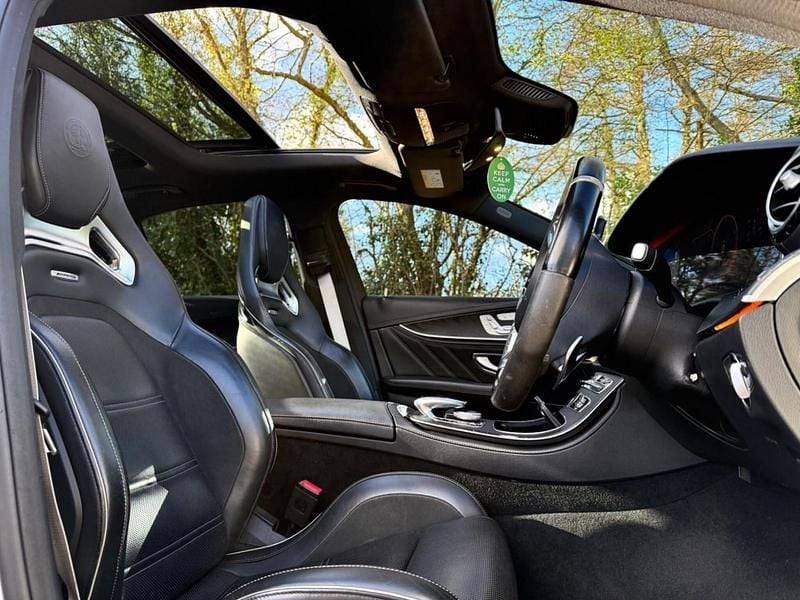 Used Mercedes E63S AMG 2019 White Sedan