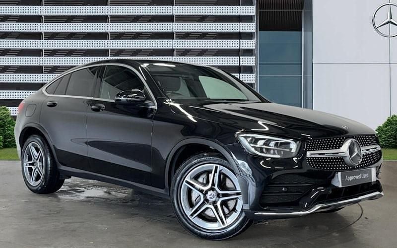 Used 2022 Mercedes GLC220 AMG line Coupe | £26,560 (Good price) - Image 1/4