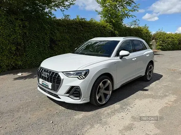 Used Audi Q3 S-Line 150 HP (110 kW) 2019 White SUV