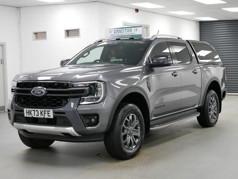 Grey Used 2023 Ford Ranger Wildtrack Pickup | £29,989 (Expensive) - Image 1/4