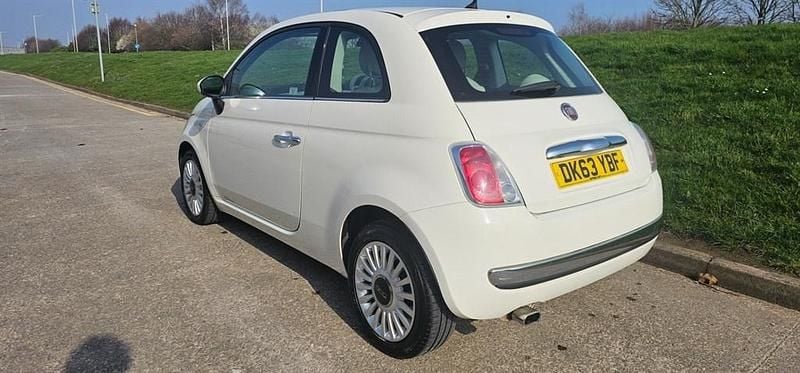 Used Fiat 500 Lounge 2013 White Hatchback