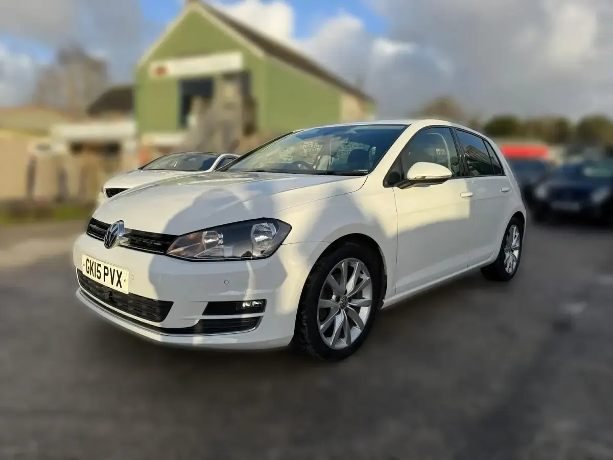 Used VW Golf VII GT 2015 White Hatchback