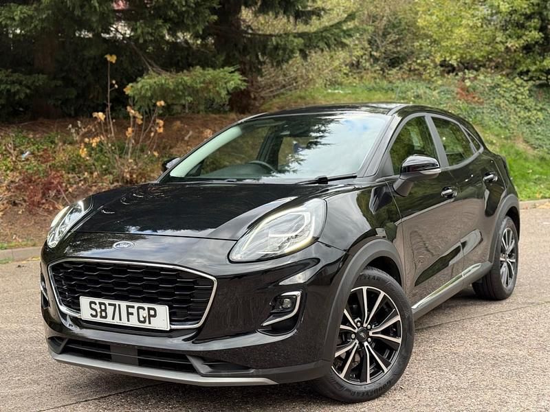 Black Used 2022 Ford Puma Gen-E Titanium Hatchback | £8,450 - Image 1/4