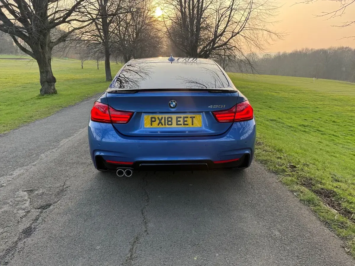 Used BMW 420 M Sport 2018 Blue Coupe