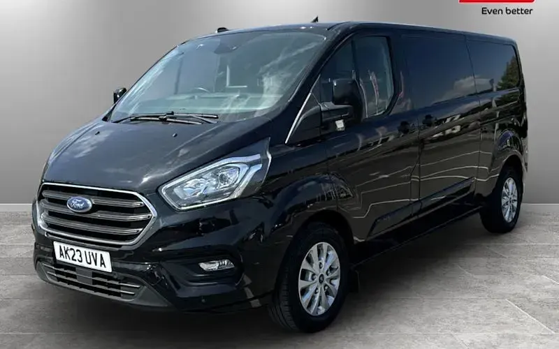 Used Ford Transit Custom Limited 170 HP (125 kW) 2023 Black Van