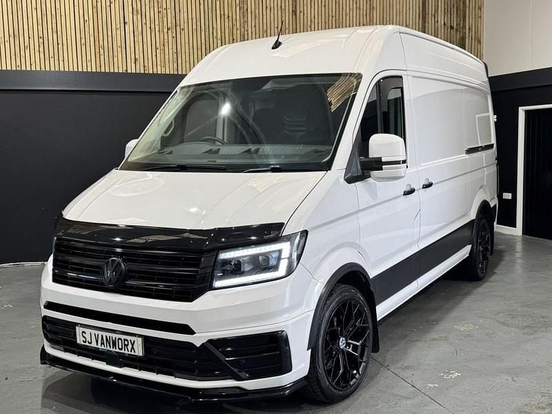 White Used 2021 VW Crafter Trendline Van | £23,990 (Expensive) - Image 1/4