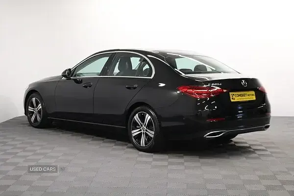 Used Mercedes C220 2023 Black Sedan