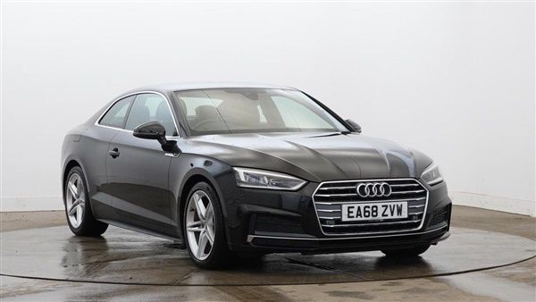 Black Used 2018 Audi A5 S-Line Coupe | £18,995 - Image 1/1
