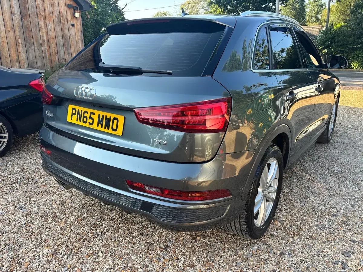 Used Audi Q3 S-Line 150 HP (110 kW) 2015 Grey SUV
