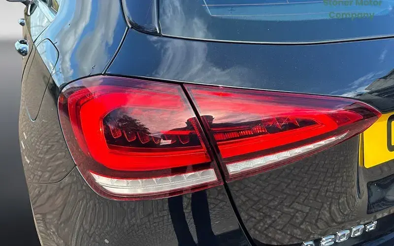 Used Mercedes A200 150 HP (110 kW) 2021 Black Hatchback
