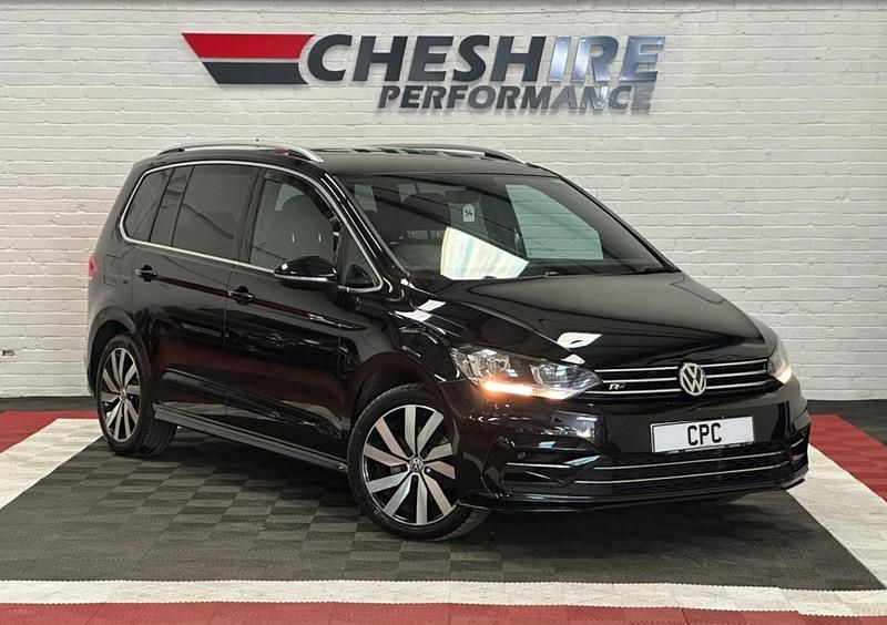 Used VW Touran R-line 148 HP (108 kW) 2020 Black MPV