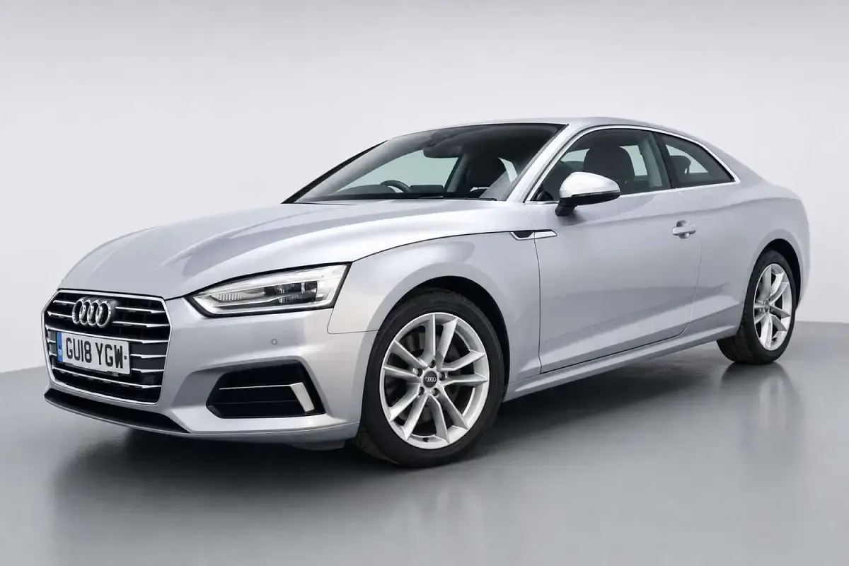 Used Audi A5 Sport 190 HP (139 kW) 2018 Silver Coupe