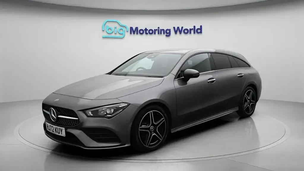 Used Mercedes CLA200 Shooting Brake AMG line 163 HP (119 kW) 2022 Grey Estate